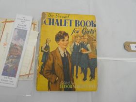 BRENT-DYER ELINOR M.  The Second Chalet Book for Girls, poor cond.; also Chalet Book membership