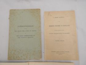 ARGYLL DUKE OF.  Correspondence between His Grace the Duke of Argyll and The Lords Commissioners