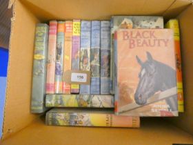 Girls` Books.  15 various vols. in d.w's incl. Nancy Breary, What Katy Did & Heidi.