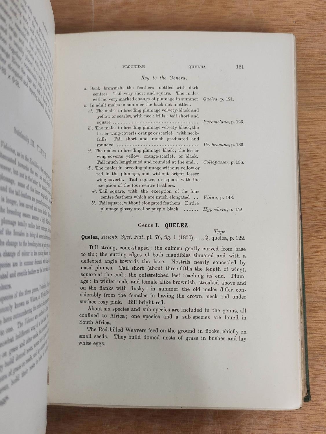 STARK A. C. & SCLATER W. L.  The Birds of South Africa. 4 vols. Port. frontis, col. fldg. map & many - Image 6 of 7