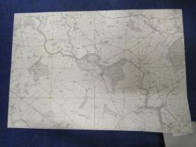 ORDNANCE SURVEY, Dumfriesshire.  Roman Camps In Dumfriesshire. 4 maps, 6 inches:1 mile, each