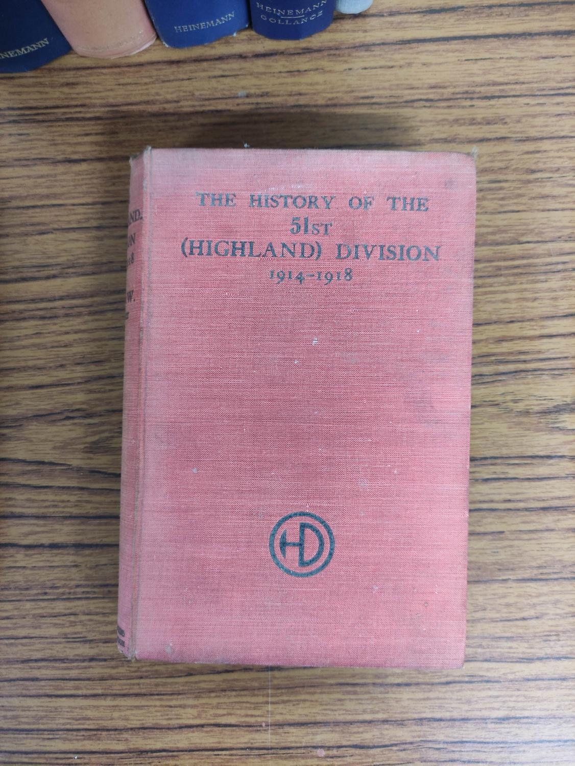 BEWSHER F. W.  The History of the 51st (Highland) Division, 1914-1918. Illus. Orig. red cloth, - Image 3 of 6