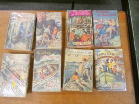 BLYTON ENID.  "Adventure" Series, the full set of 8 vols. in d.w's. No 1sts.