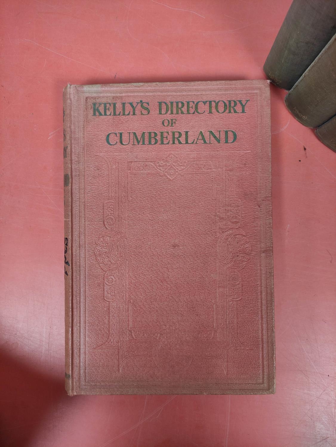 KELLY & CO.  Directory of Cumberland. Fldg. map. Orig. cloth. 1925; also 3 other vols.  (4). - Image 2 of 7