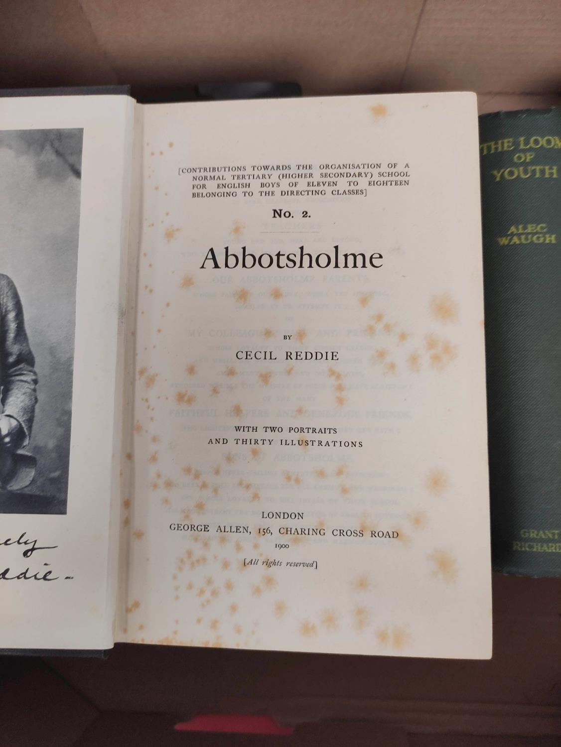 Schools & Education.  11 various vols. incl. two re. Abbotsholme. - Image 2 of 7