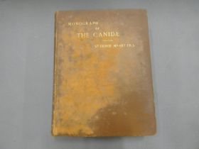 MIVART ST. GEORGE.  Dogs, Jackals, Wolves & Foxes, A Monograph of the Canidae. 45 good hand col.