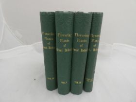 PRATT ANNE.  The Flowering Plants of Great Britain.  4 vols. incl. the vol. re. Grasses, Sedges &