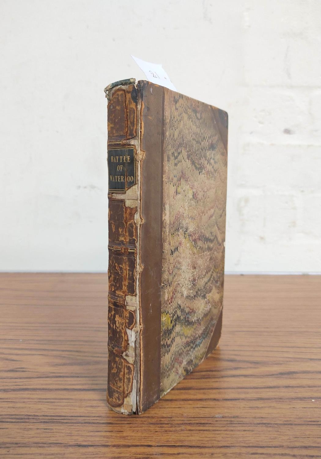 BOOTH JOHN.  The Battle of Waterloo Containing the Series of Accounts Published by Authority ...