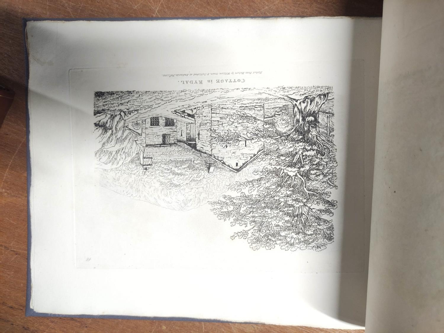 GREEN WILLIAM, of Ambleside.  Forty Etchings from Nature of Old Buildings Situate in the Mountainous - Image 6 of 6