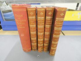 STEP EDWARD.  Favourite Flowers of Garden & Greenhouse. 4 vols. Many good col. plates. Large 8vo.