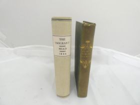 HEAD SIR FRANCIS B.  The Emigrant. Half title with pres. inscription from the author to his niece.