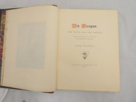 MACGEORGE ANDREW.  Old Glasgow. Large paper ltd. ed. no. 50 of only 100. Eng. frontis & plates,