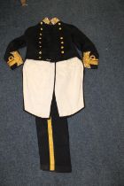 British Naval longtail jacket with label for Heaves Ltd, dated 13.6.28 and named to ABS Dutton, with