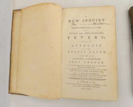 FORDYCE WILLIAM.  A New Inquiry into the Causes, Symptoms & Cures of ... Fevers ... and on the