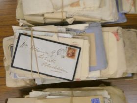 Postal History - Blackburn.  Lancashire lawyer's attic clearance. 19th-mid 20th century large