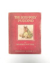 POTTER BEATRIX.  The Roly-Poly Pudding. Illus. Complete but in poor cond., damp staining & tending
