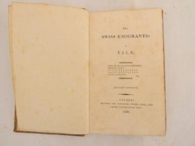 (MURRAY HUGH).  The Swiss Emigrants, A Tale. 121pp. Adverts to final leaf. 12mo. Old speckled