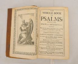PLAYFORD JOHN.  The Whole Book of Psalms with the Usual Hymns & Spiritual Songs together with All