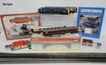 Large collection of Hornby OO gauge locomotives, passenger coaches, rolling stock, accessories and