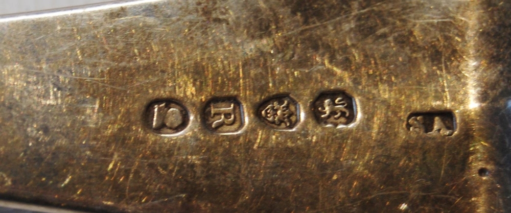 Two silver tablespoons, fiddle pattern, initialled, 1848, and nine others, some Scottish, 678g. - Image 7 of 13