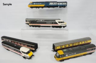Collection of Hornby OO gauge locomotives and coaches to include Intercity and Inter-City 125.