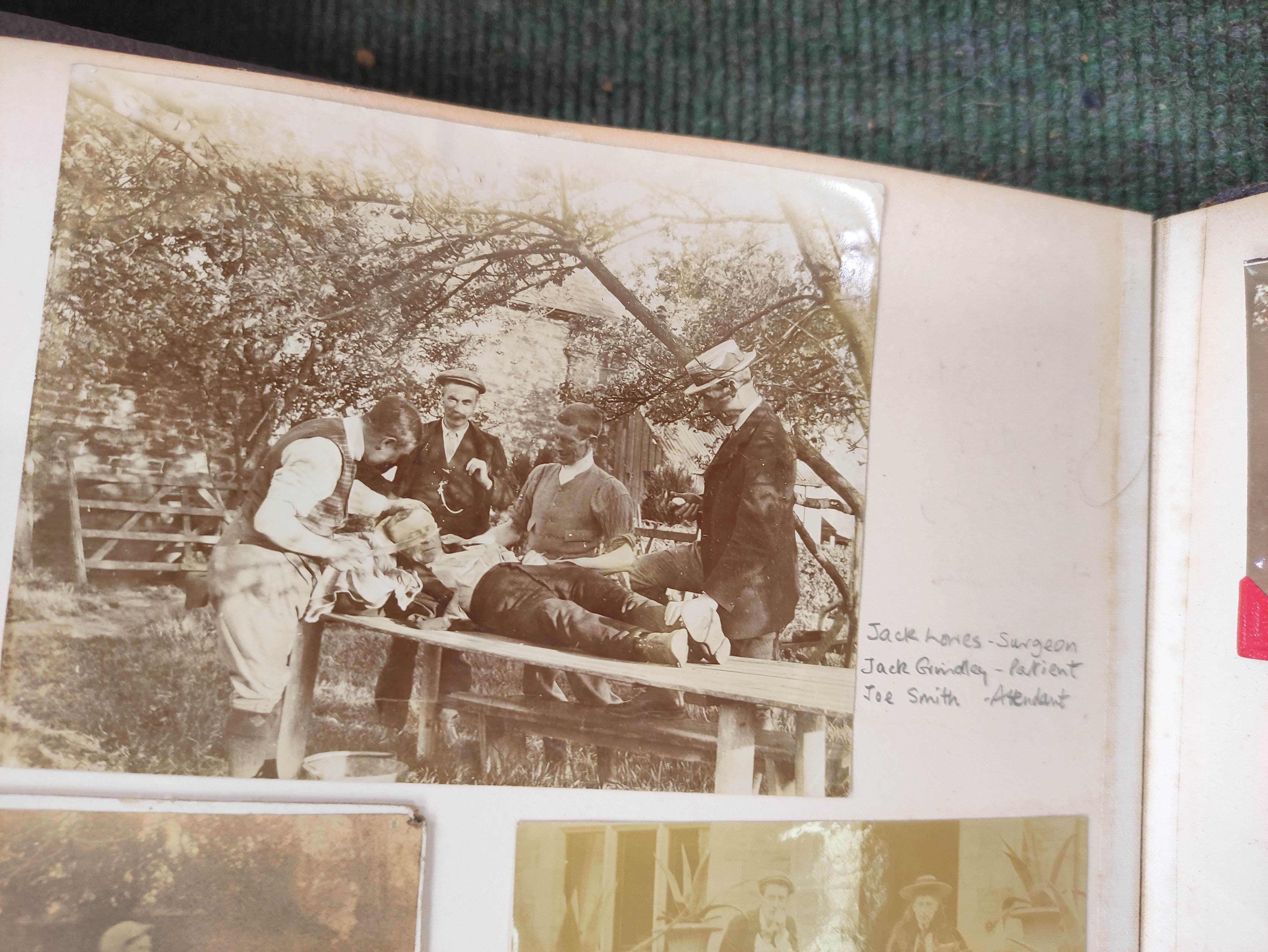 Lee Family.  Four photograph, scrap & cuttings albums, 1870's-1950's incl. local & equestrian - Image 11 of 13