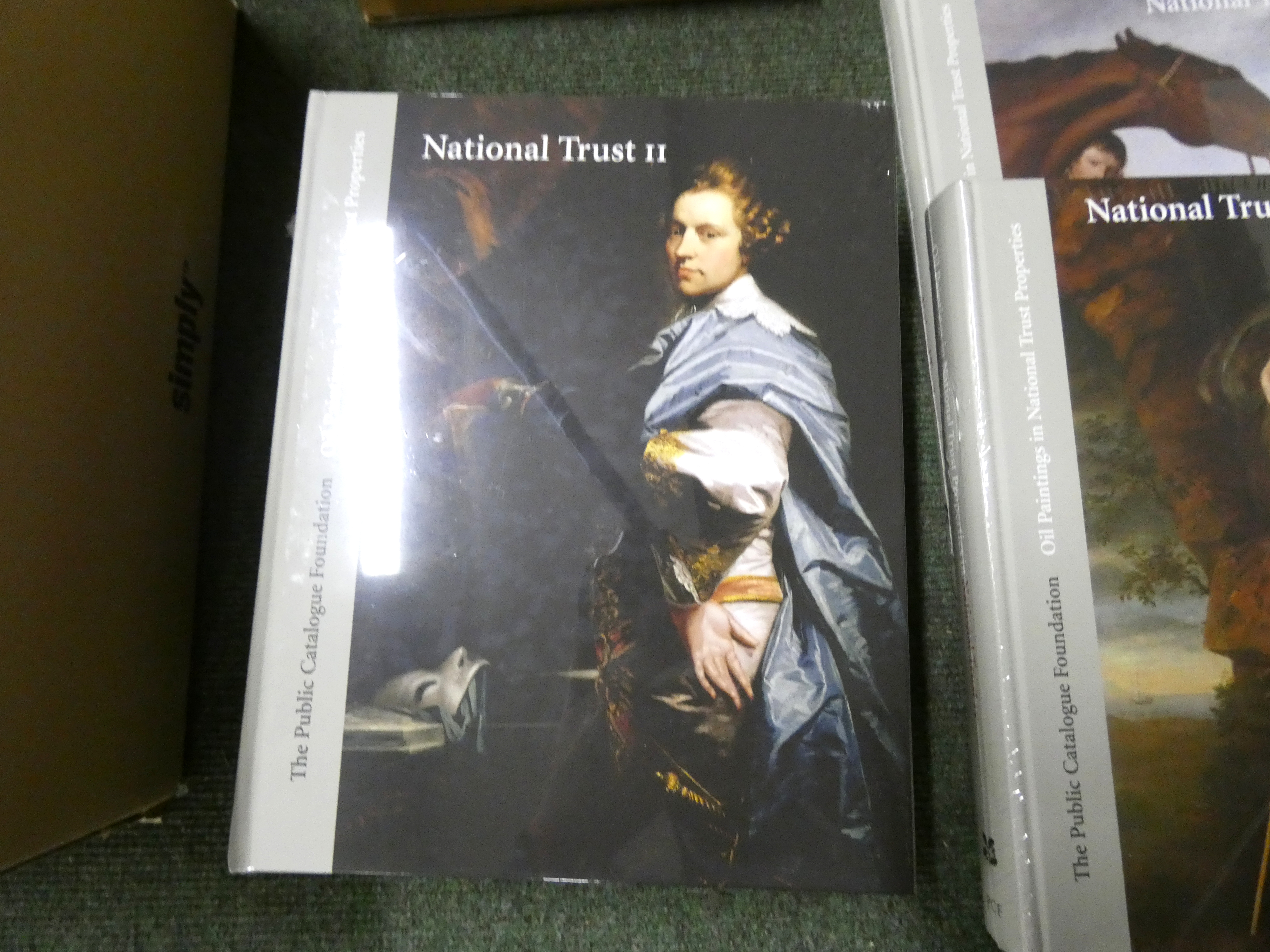 THE PUBLIC CATALOGUE FOUNDATION.  Oil Paintings in National Trust Properties. Vols. 1 to 6. Col. - Image 2 of 2