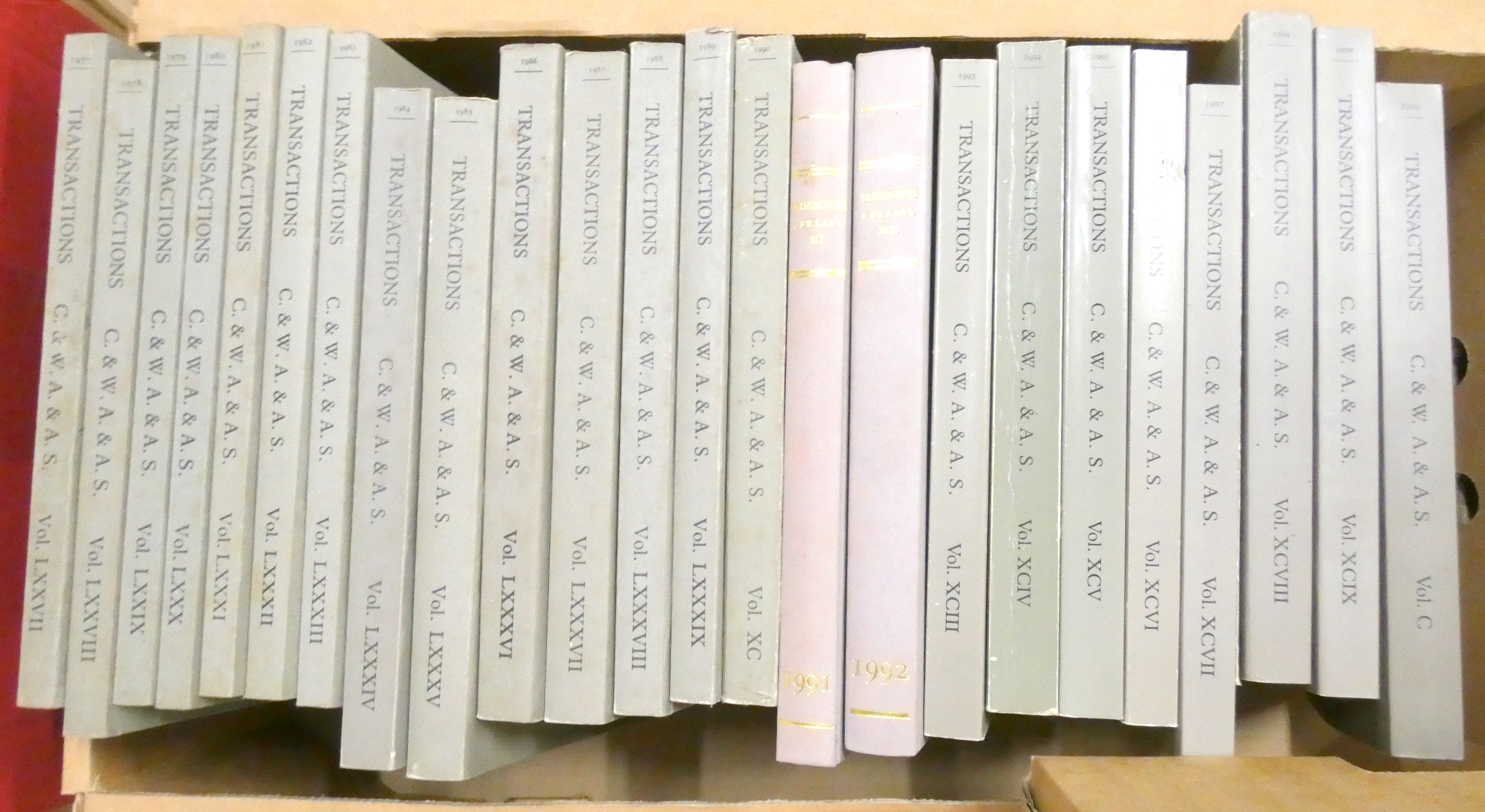 CUMBERLAND & WESTMORLAND ANT. & ARCH. SOCIETY.  Transactions - New Series. Vols. 1 to 7, 9, 11, 13 - Image 4 of 6