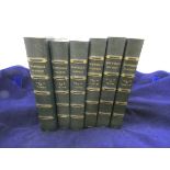 BOSWELL JAMES.  Life of Johnson, ed. by George Birkbeck Hill. 6 vols. Half titles. Eng. port.