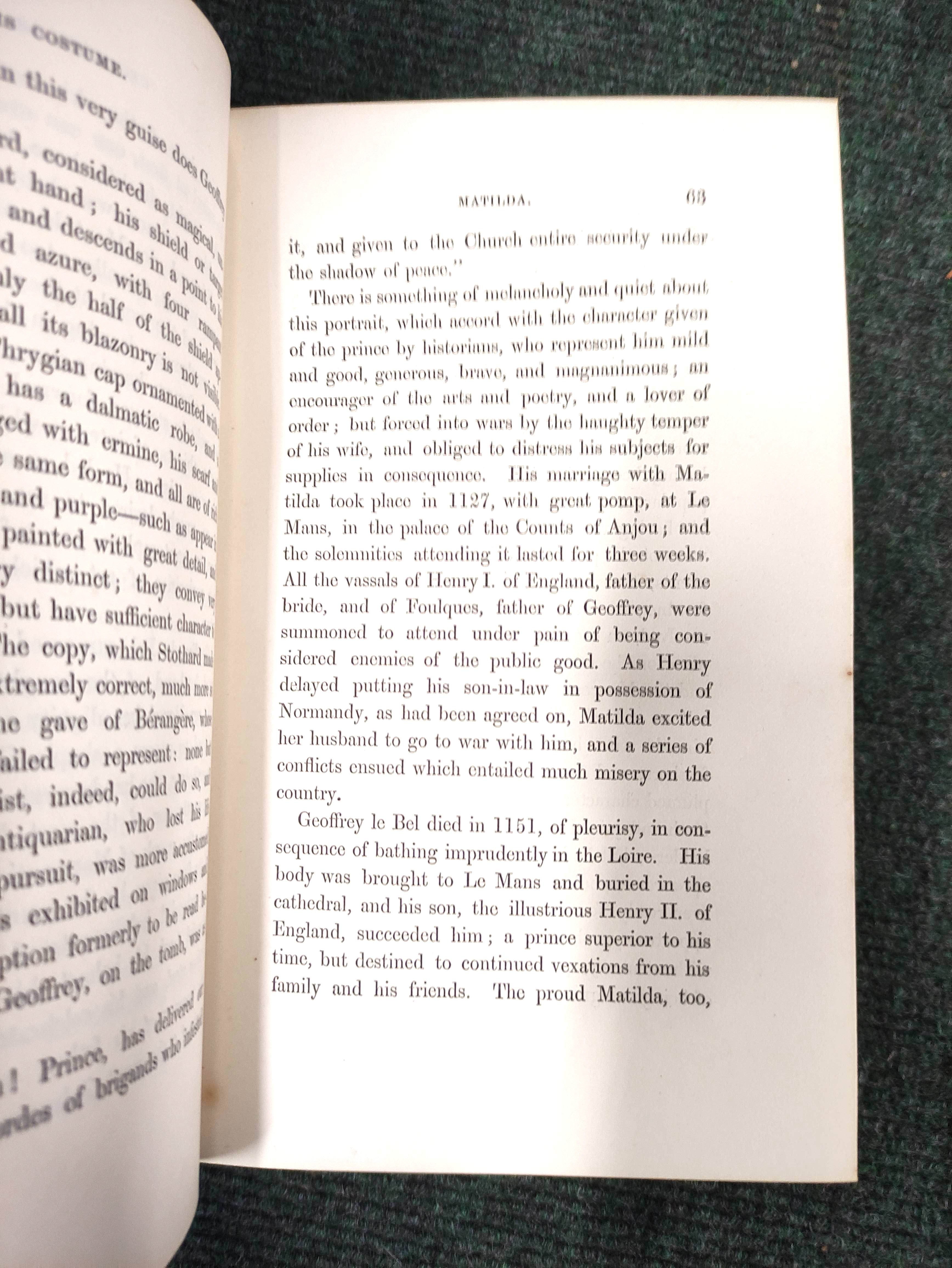 COSTELLO LOUISE S.  Bearn & the Pyrenees, A Legendary Tour to the Country of Henri Quatre. 2 vols. - Image 11 of 12