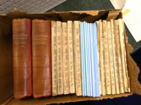 NOTH STAFFORDSHIRE FIELD CLUB.  Annual Report & Transactions. 14 various vols., mainly 1900-1920;