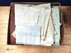 Documents & Ephemera - Lancashire - Blackburn & Area.  Early to mid 20th century. Legal office attic