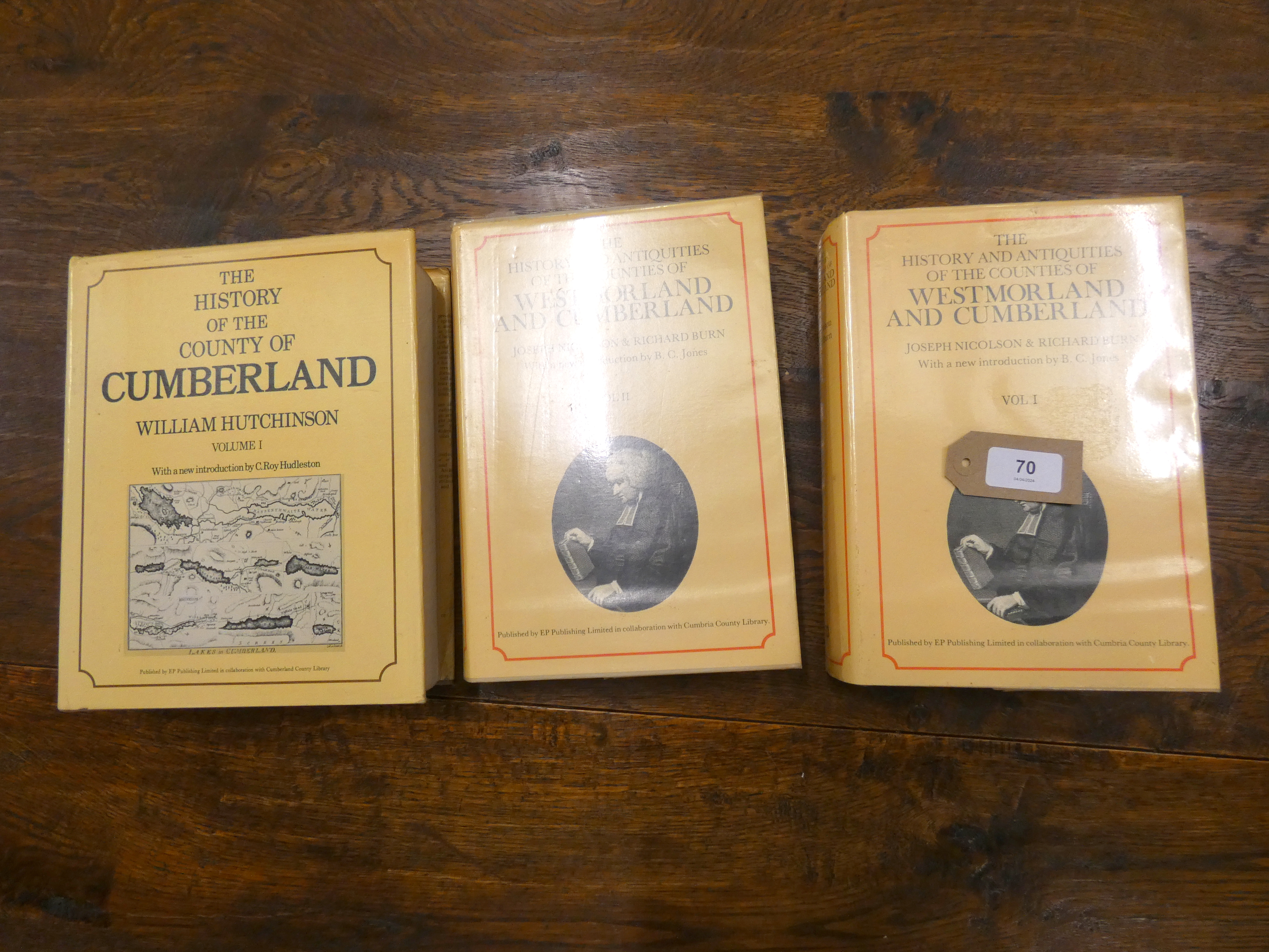 NICOLSON J. & BURN R.  The History & Antiquities of the Counties of Westmorland & Cumberland. 2