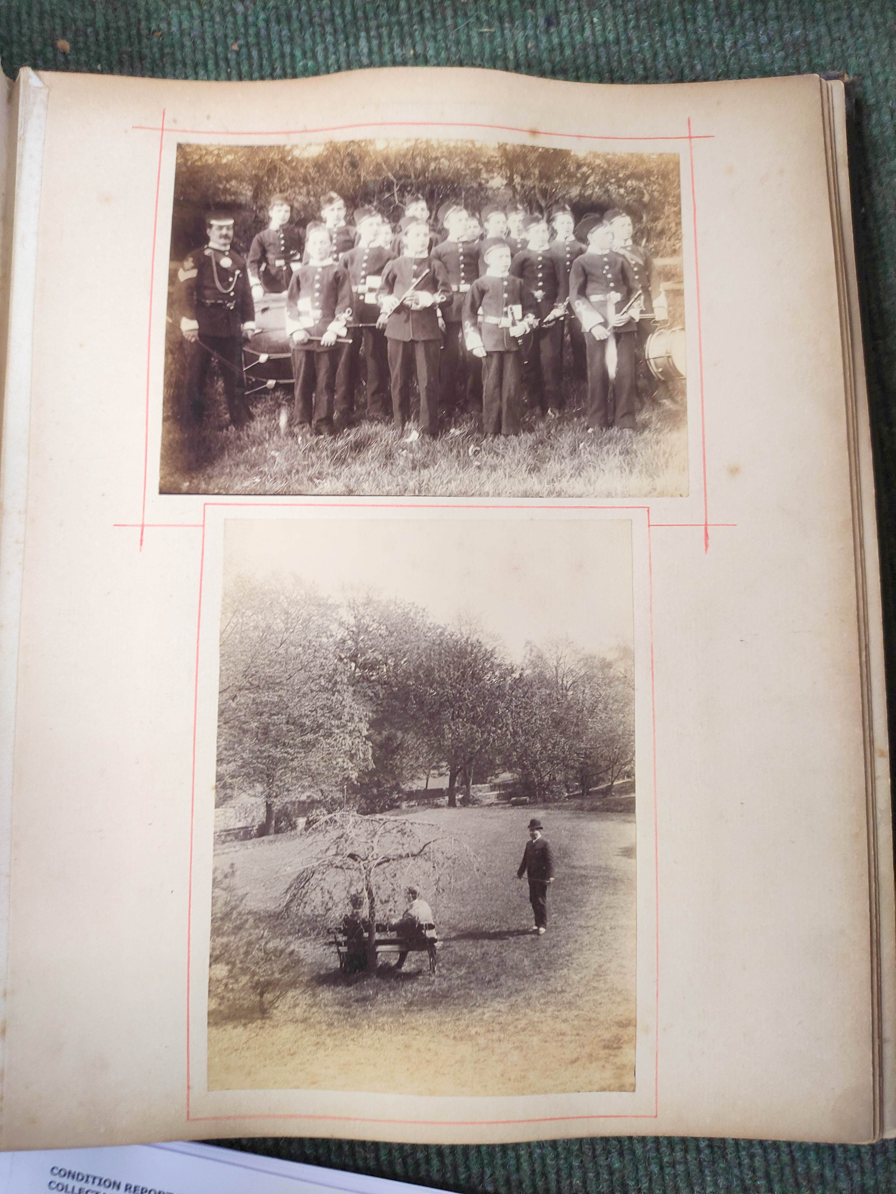 Lee Family.  Four photograph, scrap & cuttings albums, 1870's-1950's incl. local & equestrian - Image 5 of 13