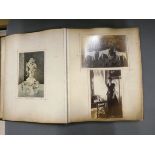 Lee Family.  Four photograph, scrap & cuttings albums, 1870's-1950's incl. local & equestrian