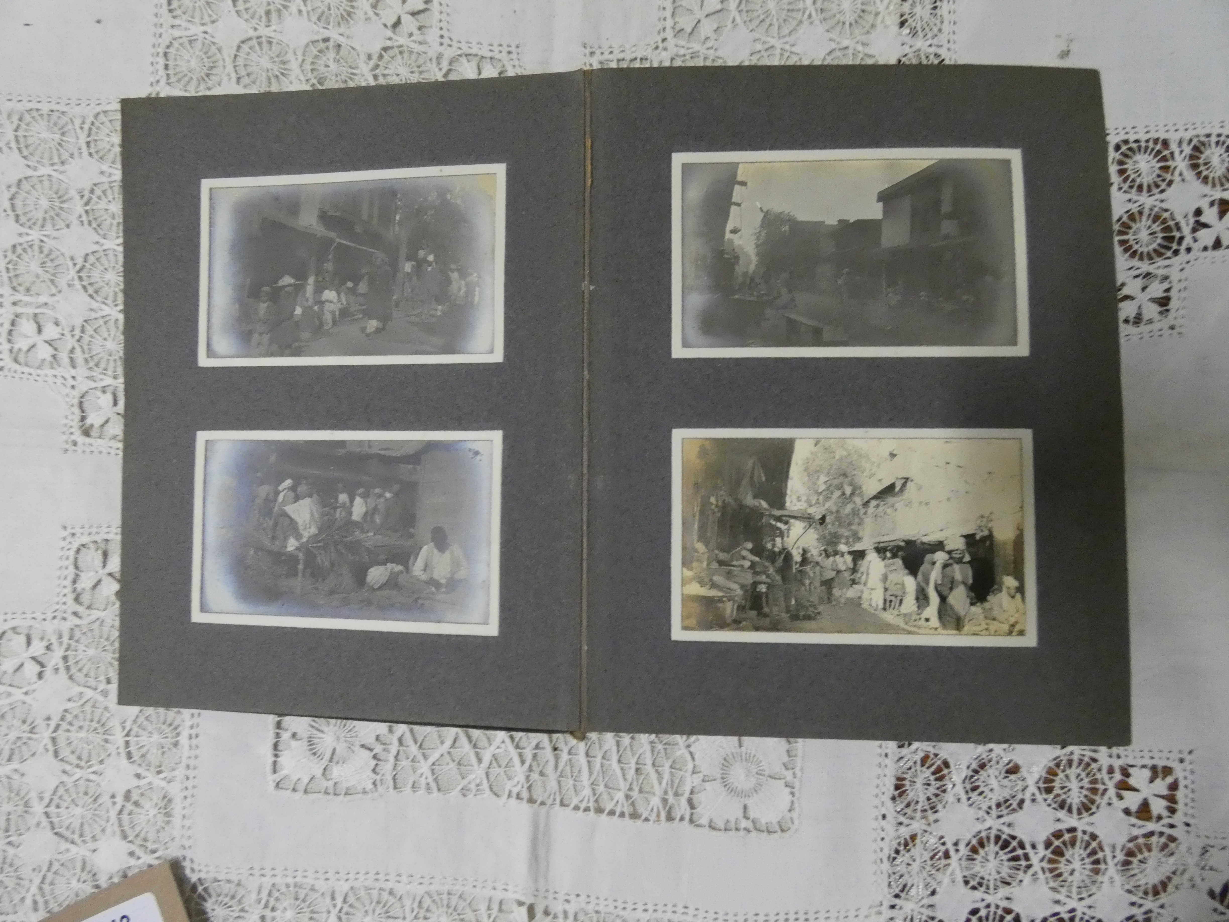Photograph Album.  1920's neatly presented album of approx. 96 snapshot photographs, 2.5" x 4", of - Image 3 of 4