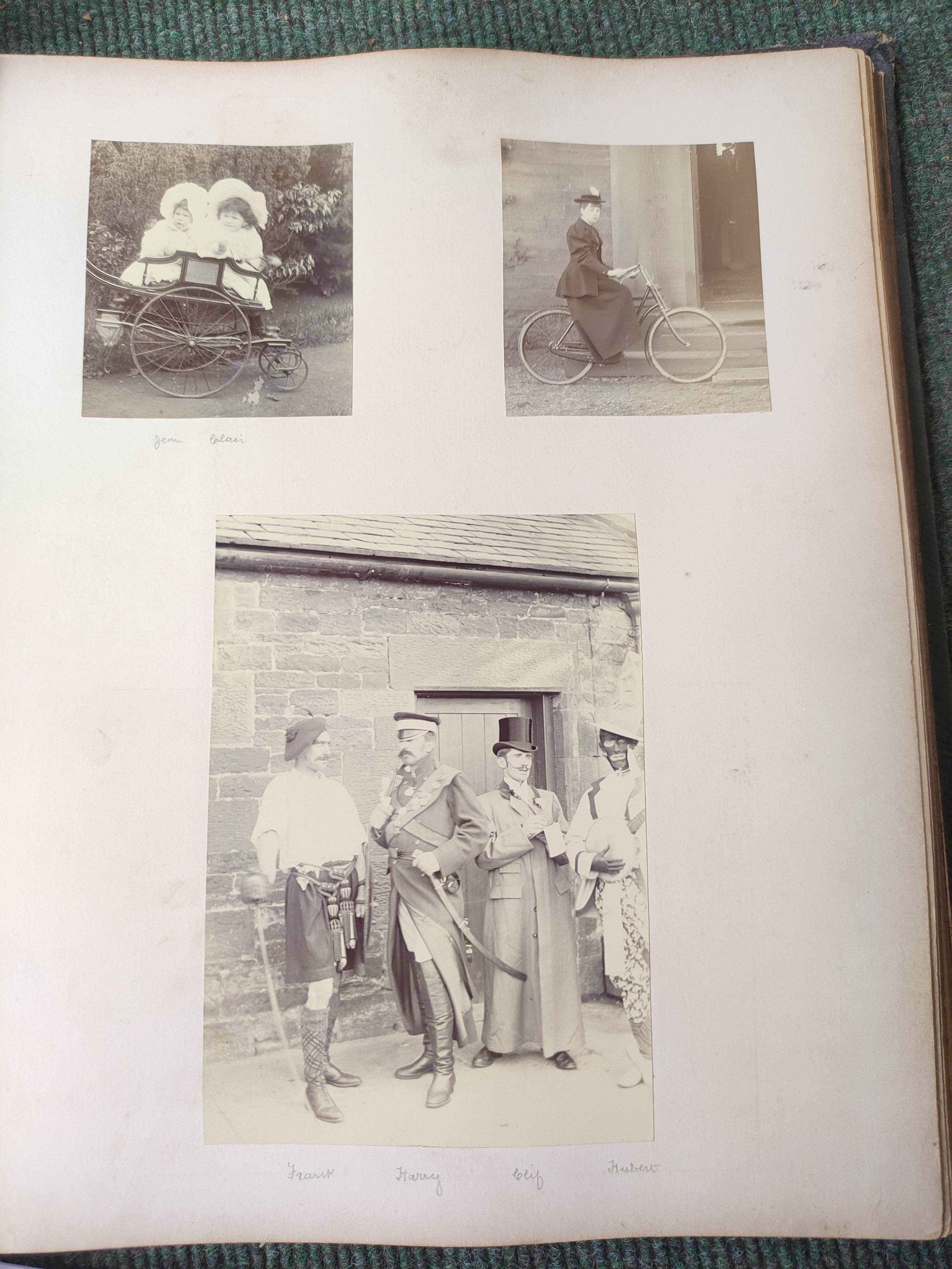 Lee Family.  Four photograph, scrap & cuttings albums, 1870's-1950's incl. local & equestrian - Image 8 of 13