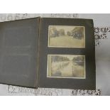 Photograph Album.  1920's neatly presented album of approx. 96 snapshot photographs, 2.5" x 4", of