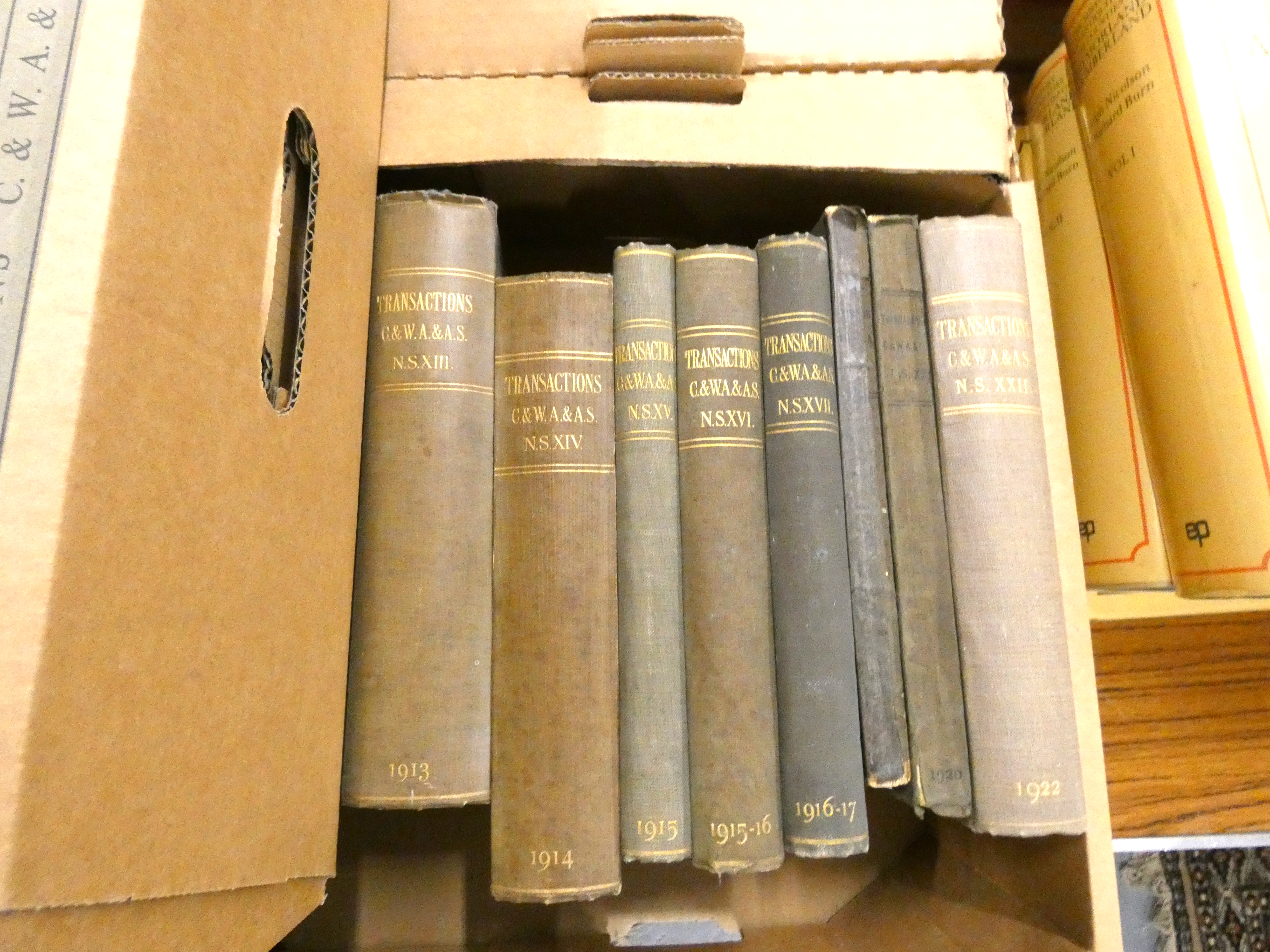CUMBERLAND & WESTMORLAND ANT. & ARCH. SOCIETY.  Transactions - New Series. Vols. 1 to 7, 9, 11, 13 - Image 6 of 6
