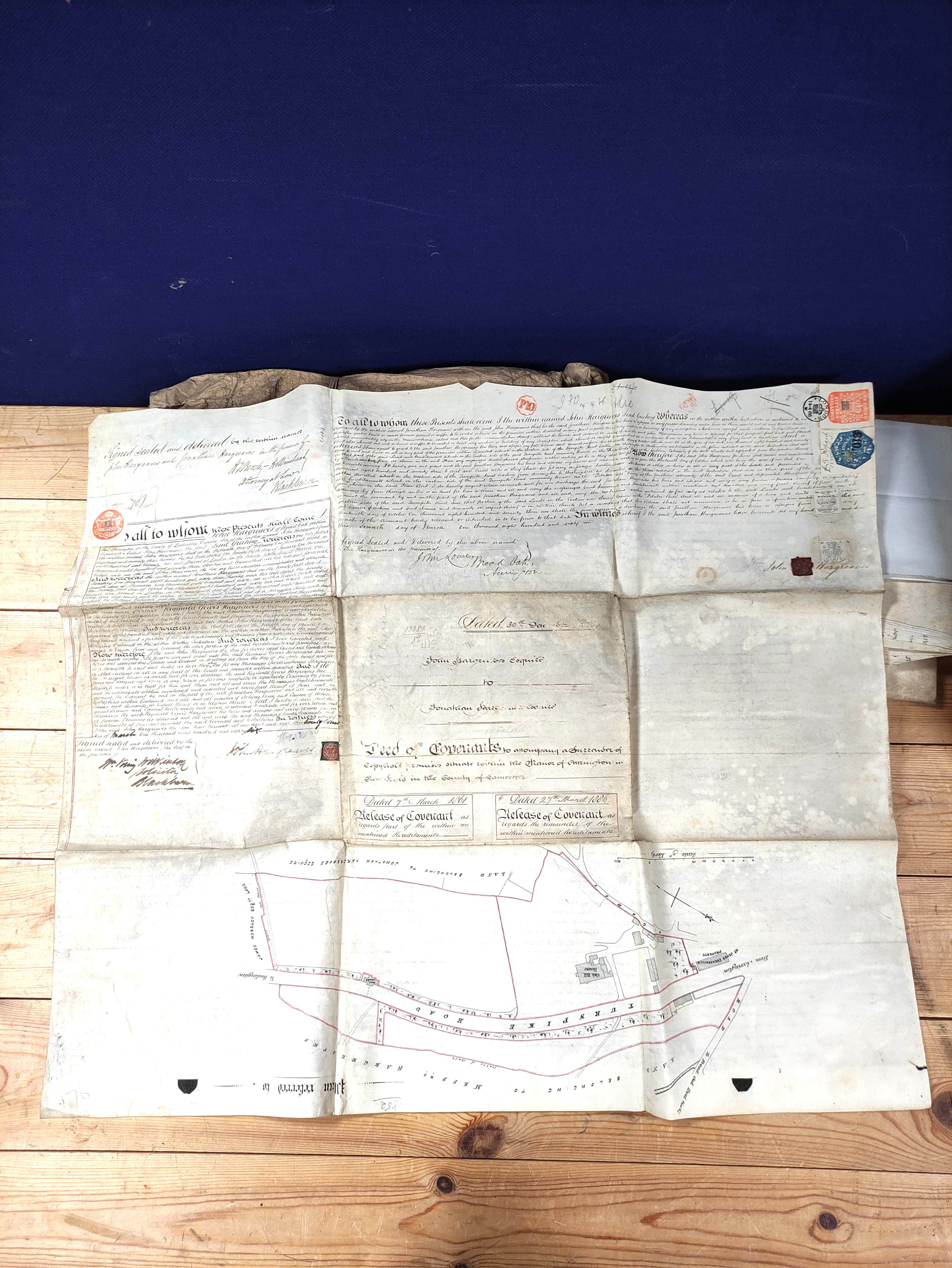 Documents & Ephemera - Accrington - Lancs. - John Hargreaves & Oak Hill House Estate.  1794-1850' - Image 5 of 5