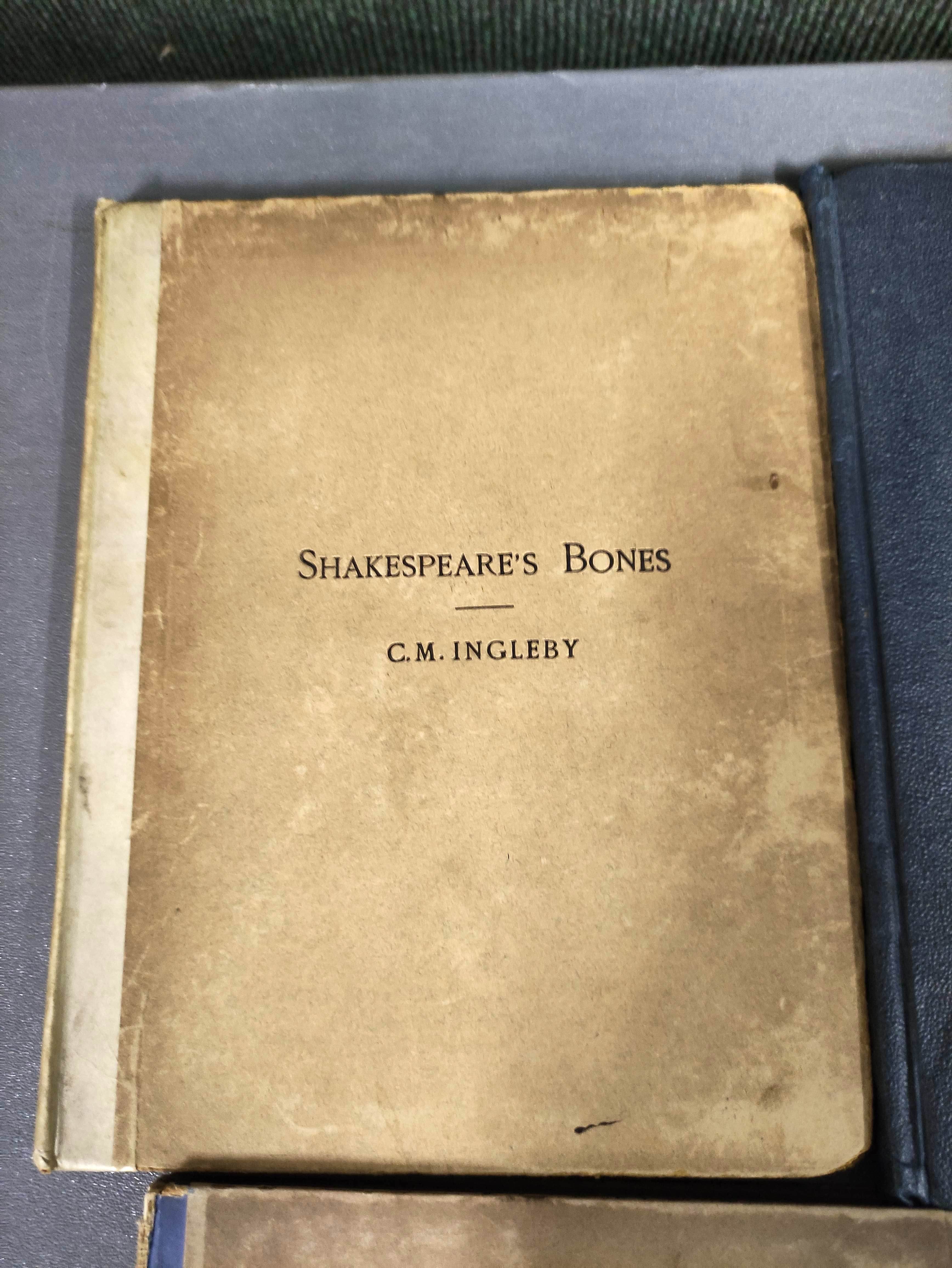 SHAKESPEARE WILLIAM.  6 vols. re. Shakespeare & his works, incl. More About Shakespeare "Forgeries", - Image 2 of 11