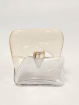 Glass shop display perfume bottle of large size for Guy Laroche - Paris, 25cm high.