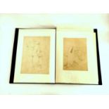 William James Blacklock. A collection of approx. 30 sketches & drawings, mainly pencil, 20cm x