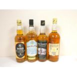 Four bottles of blended Scotch whisky to include INVERARITY 70cl 40% abv. THE BLACK WATCH 70cl 40%