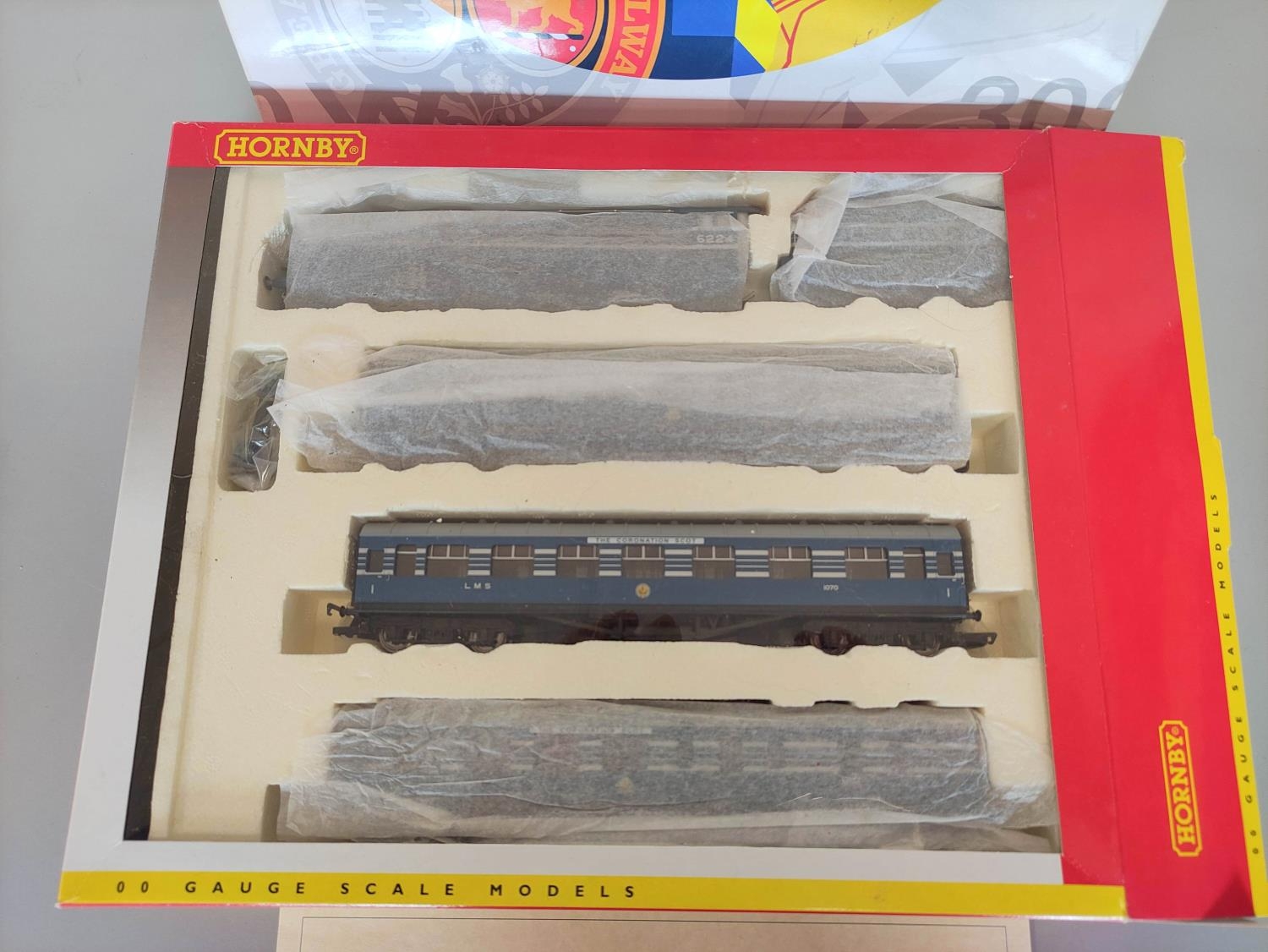 Hornby. Boxed 00 gauge limited edition "Coronation Scot" Train pack R2371M with a 4-6-2 Loco and - Image 2 of 9