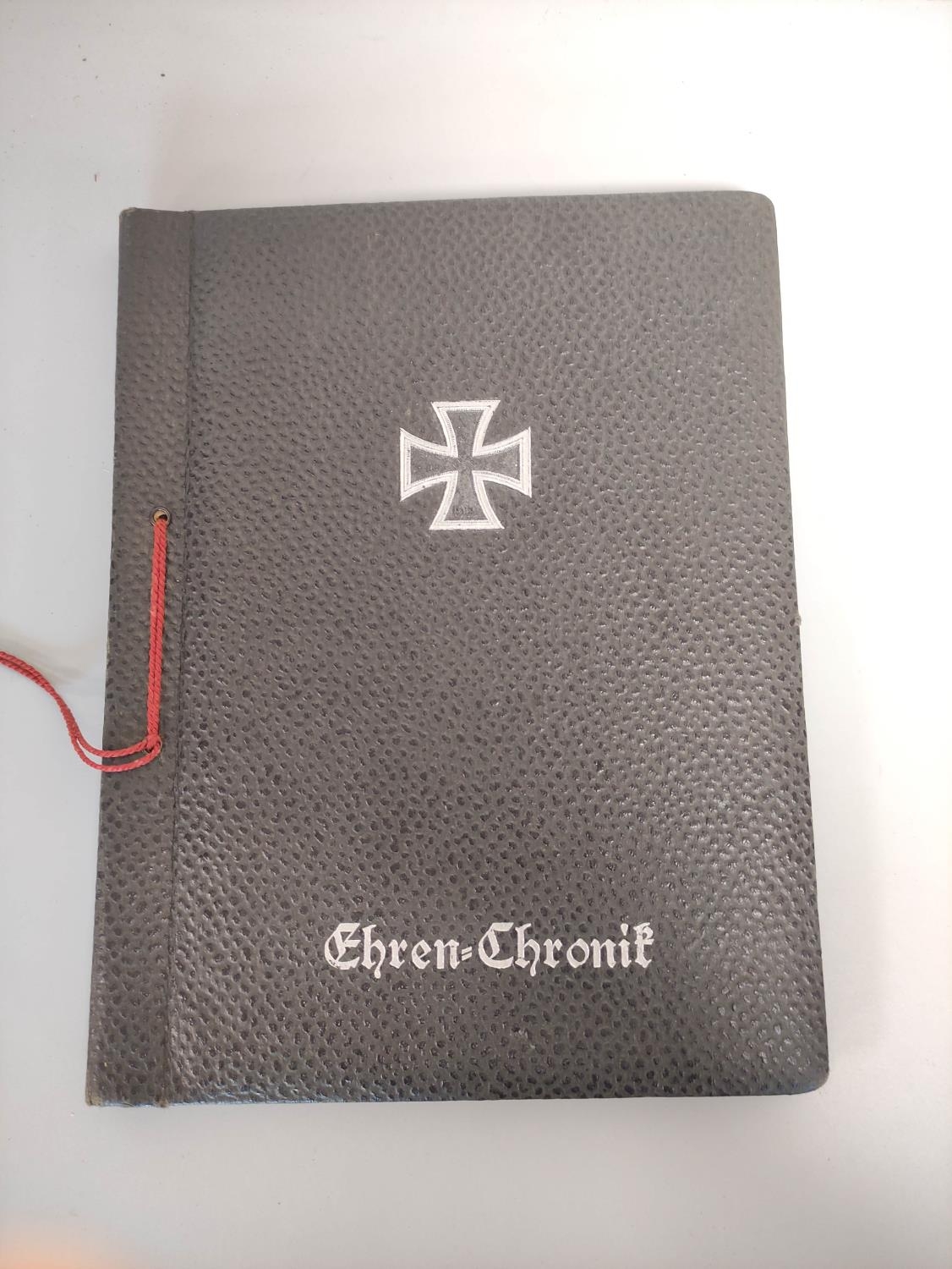 German Third Reich collectables to include an Ehren Chronik (honour chronicle), a postcard album, - Image 9 of 17