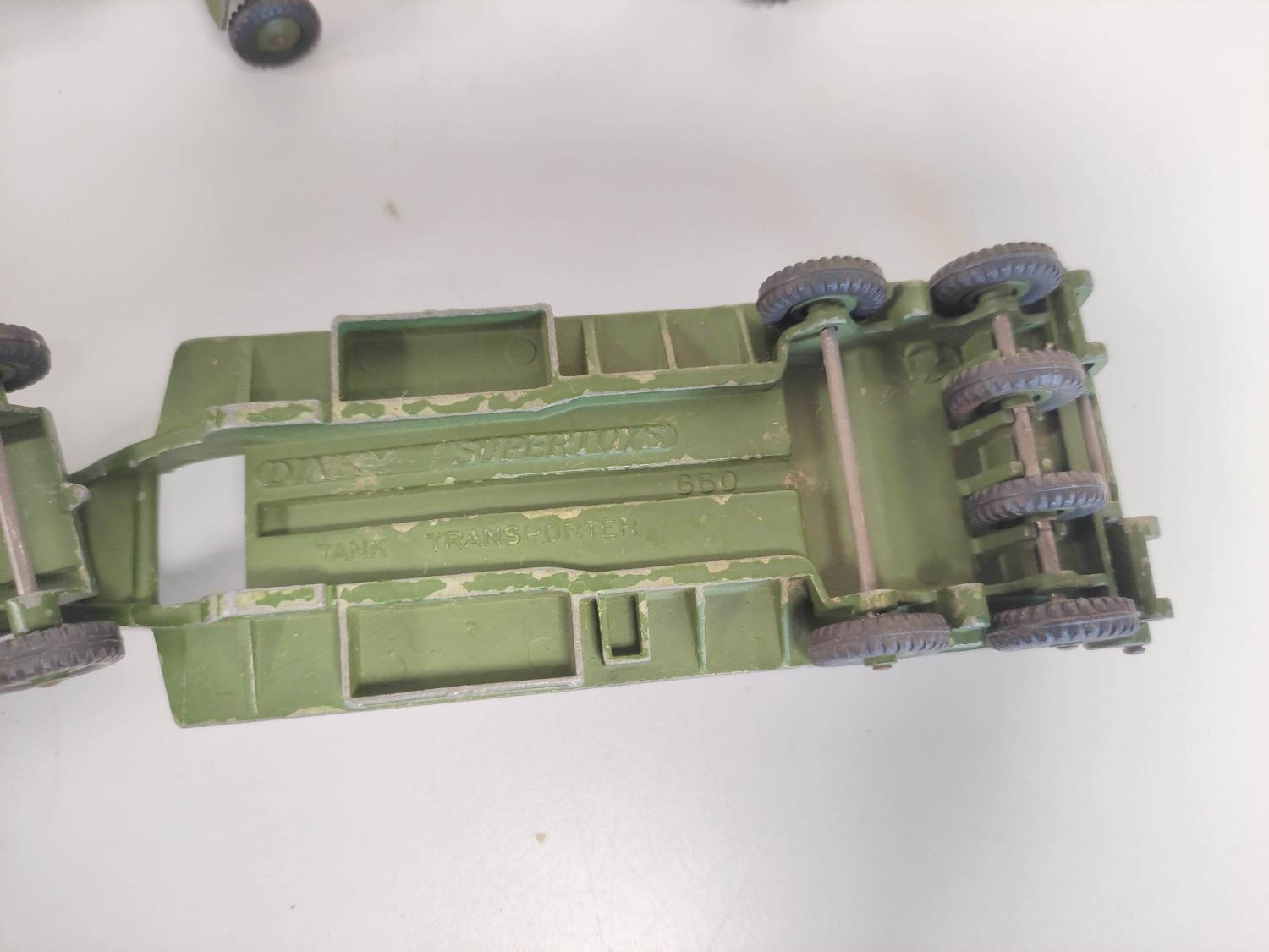 Dinky Toys/Supertoys. A group of die-cast military vehicles to include 2 x 651 Centurion Tanks, - Image 5 of 7