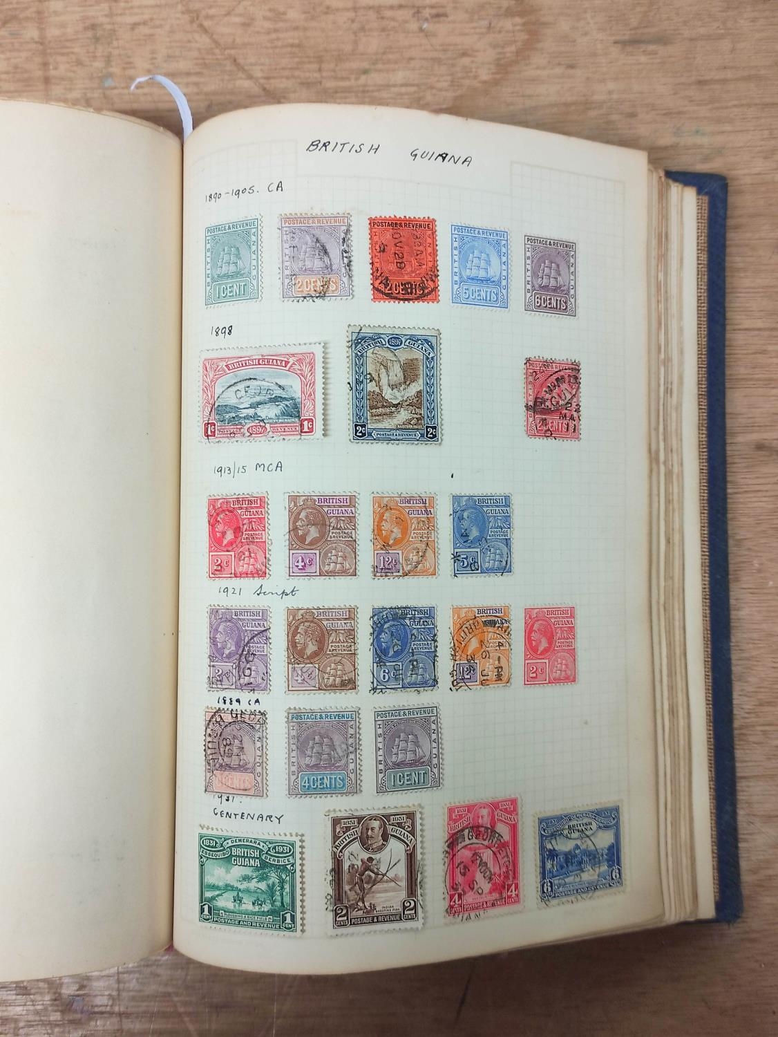 Three postage stamp albums of commonwealth and world issues to include 1870s-90s Cape of Good Hope - Image 7 of 14