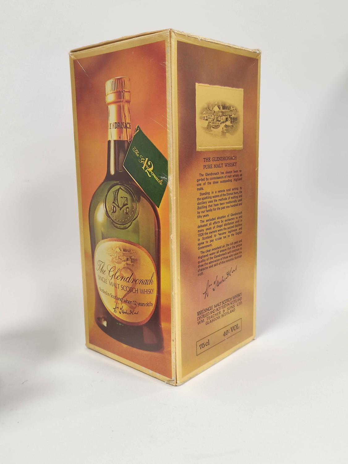 The Glendronach 12 years old single malt Scotch whisky, bottled circa 1980s, 75cl, 40% vol, boxed. - Image 4 of 5