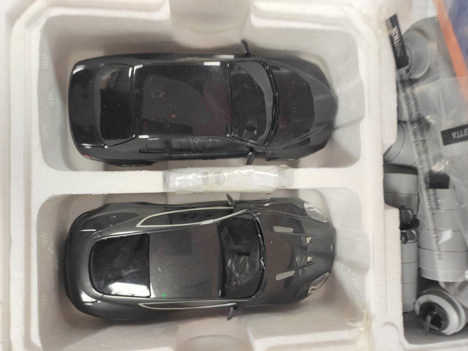 Two boxed James Bond 007 related Scalextric sets to include Spectre Aston Martin DB10 & Jaguar C-X75 - Image 4 of 6